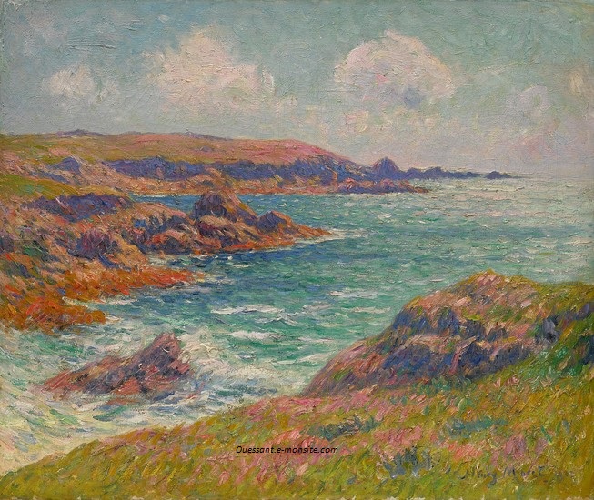 Moret henry 1903 hst 55x65 ouessant